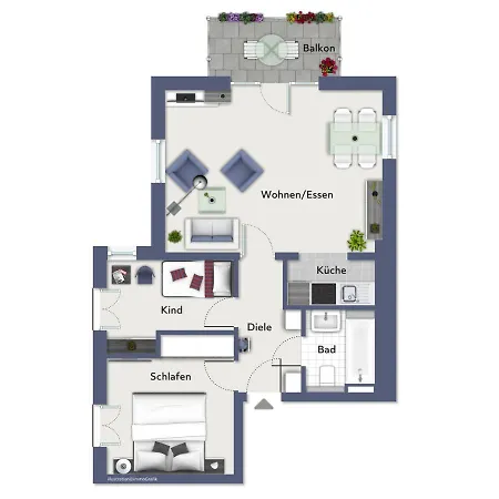 Seepferdchen 08 Apartament